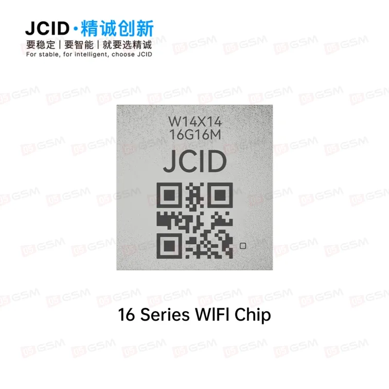Микросхема отвязки Wi-Fi для iPhone 16 Series (JCID 16 WIFI Chip; BGA 14x14) фото в интернет-магазине 05gsm.ru