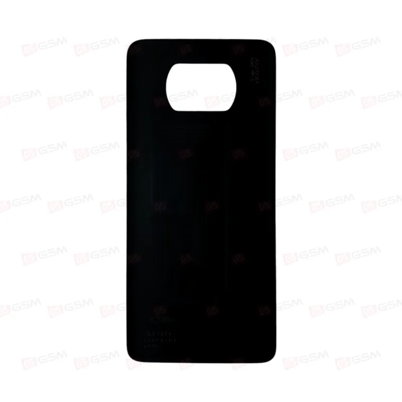 Крышка Poco X3/X3 pro черная ORIG фото в интернет-магазине 05gsm.ru