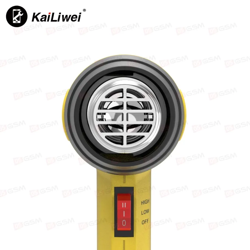 Фен строительный Kailiwei 855A (2500 Вт; 60-600°C; 300-500 л/мин) фото в интернет-магазине 05gsm.ru