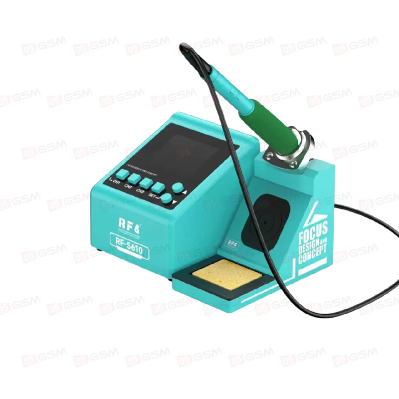 Паяльная станция RF4 RF-S610 (Ручка 210 и 3 жала) фото в интернет-магазине 05gsm.ru