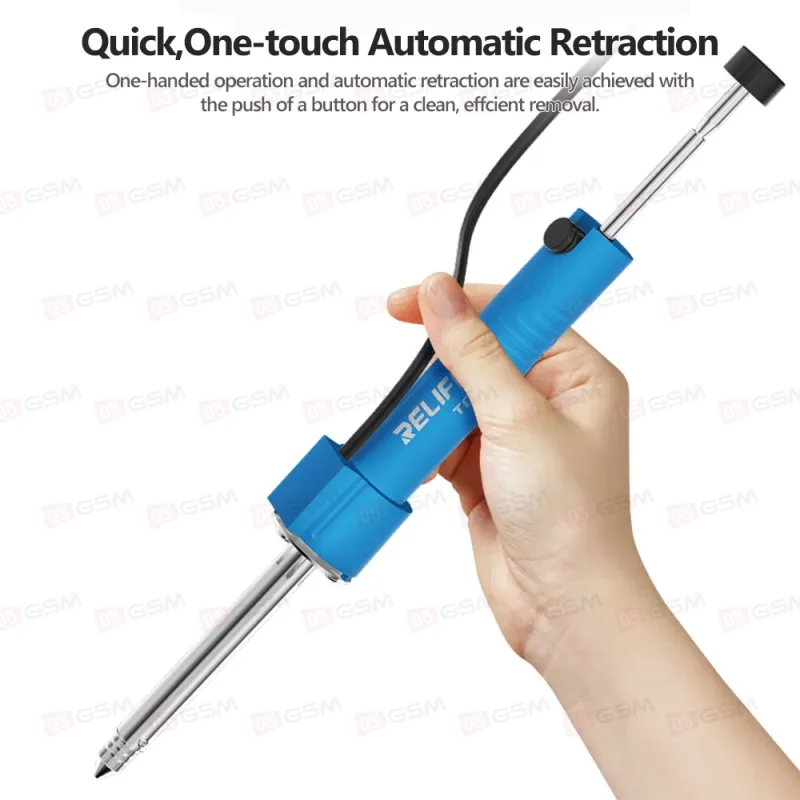 Автоматический оловоотсос Relife TO5 (Ваккуумный экстрактор) фото в интернет-магазине 05gsm.ru