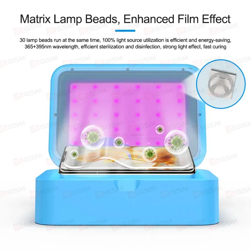 Ультрафиолетовый бокс для сушки клея и пленки Sunshine S-918B SE фото в интернет-магазине 05gsm.ru