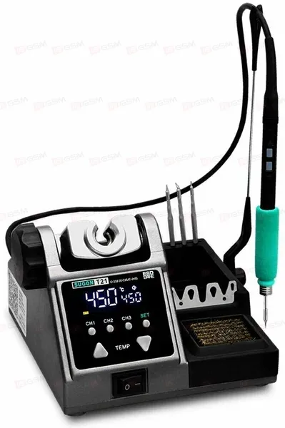 Паяльная станция Sugon T21 (Ручки 210+245 и 6 жал) фото в интернет-магазине 05gsm.ru