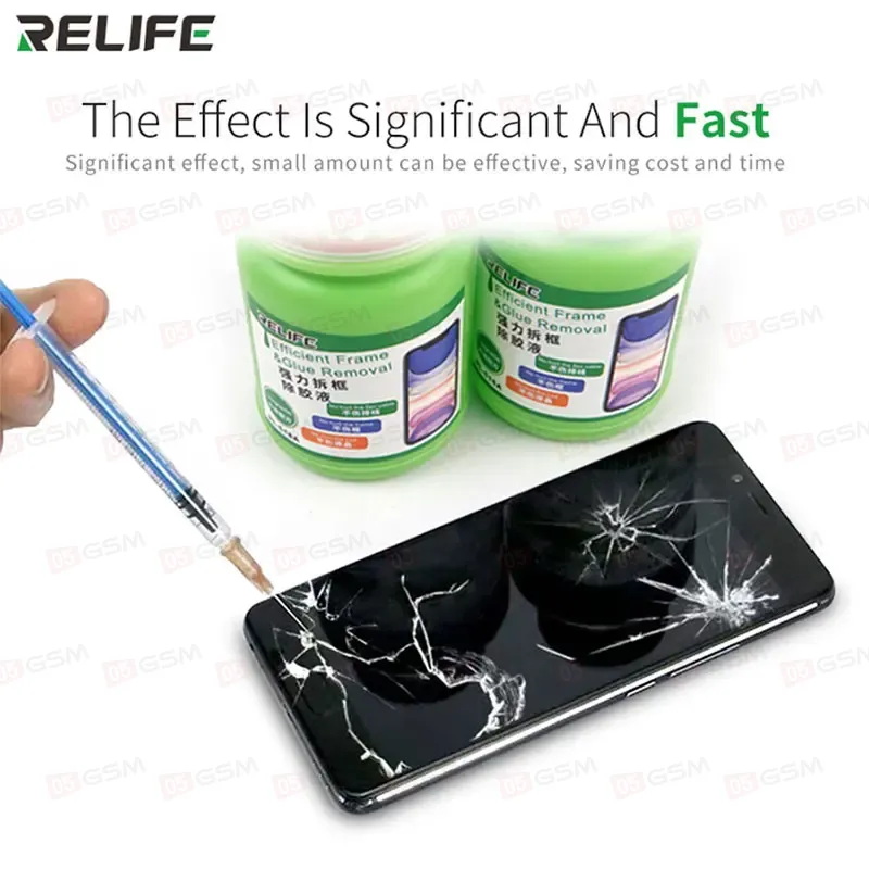 Жидкость для очистки дисплеев от клея Relife RL-518A (250 мл) фото в интернет-магазине 05gsm.ru