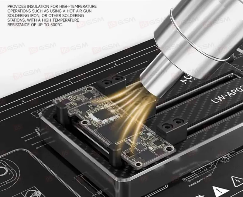 Монтажный коврик Luowei LW-M4 (370x195x2 мм) фото в интернет-магазине 05gsm.ru