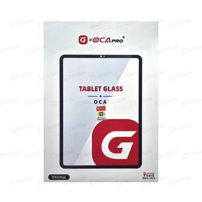 Стекло + OCA (G+OCA) Samsung T505 черный фото в интернет-магазине 05gsm.ru