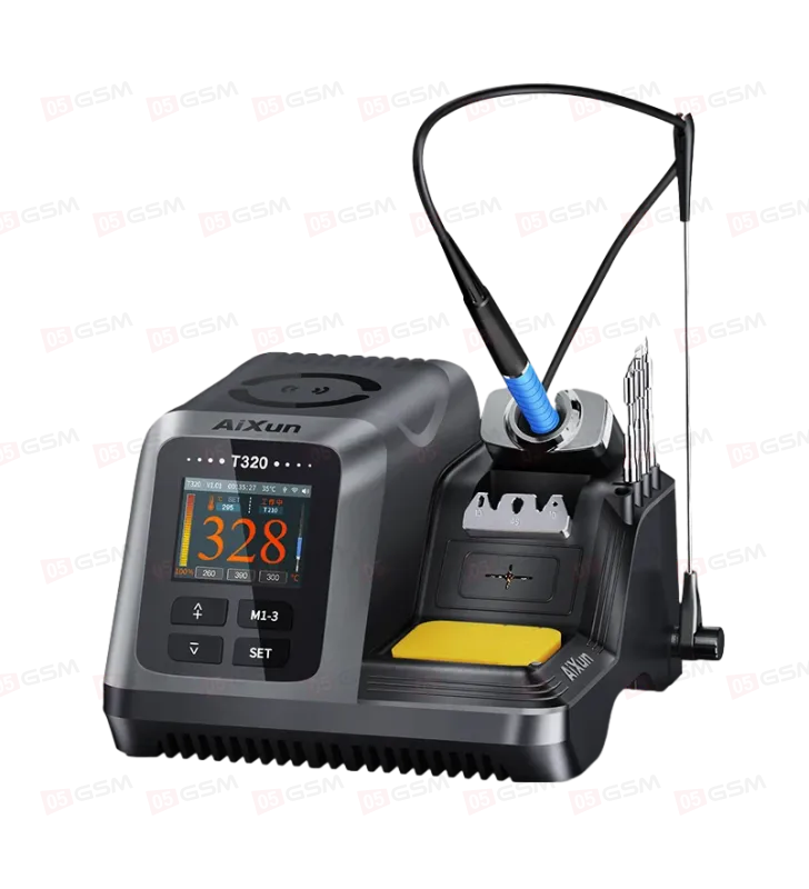 Паяльная станция Aixun T320 (Ручка 210 и 3 жала) фото в интернет-магазине 05gsm.ru