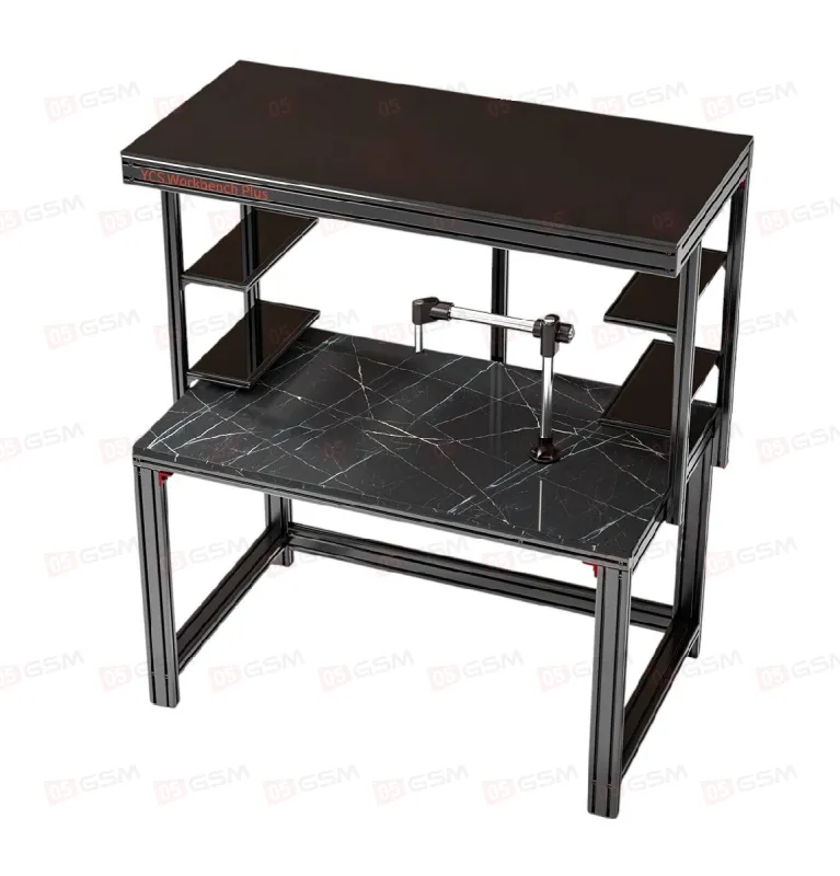 Рабочий стол мастера YCS Workbench Plus 1.35 (Со штативом; 145x160x85 см) фото в интернет-магазине 05gsm.ru