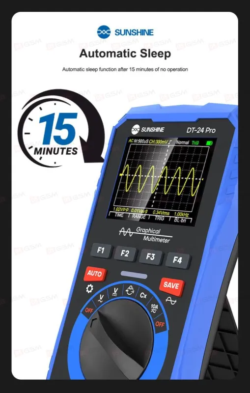 Мультиметр с осциллографом Sunshine DT-24 Pro фото в интернет-магазине 05gsm.ru