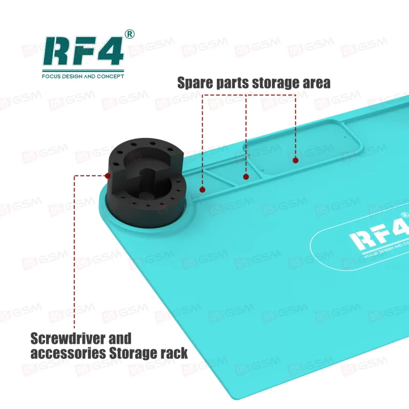 Монтажный коврик с органайзером и держателем RF4 RF-P015 (280х450 мм) фото в интернет-магазине 05gsm.ru