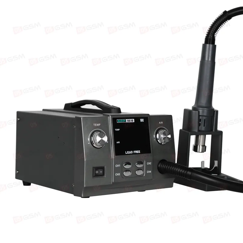 Термовоздушный фен Sugon 8610 (Паяльная станция) фото в интернет-магазине 05gsm.ru