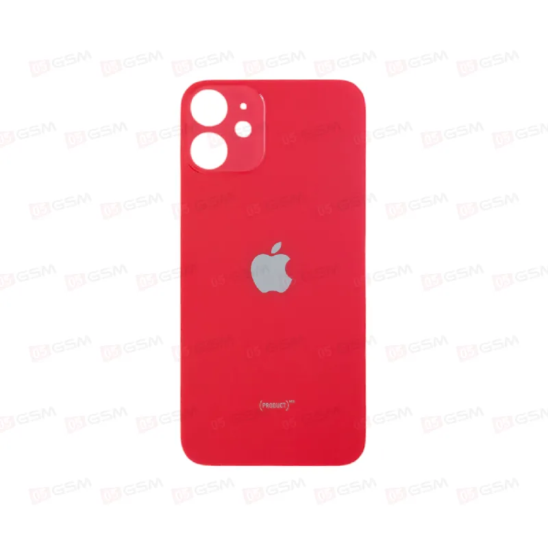 Крышка iPhone 12 Mini с широким вырезом (Product red/Красный; оригинал; монолит) фото в интернет-магазине 05gsm.ru