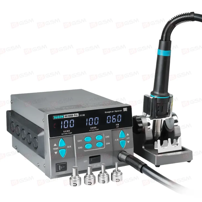 Термовоздушный фен Sugon 8610-DX Pro (Паяльная станция) фото в интернет-магазине 05gsm.ru