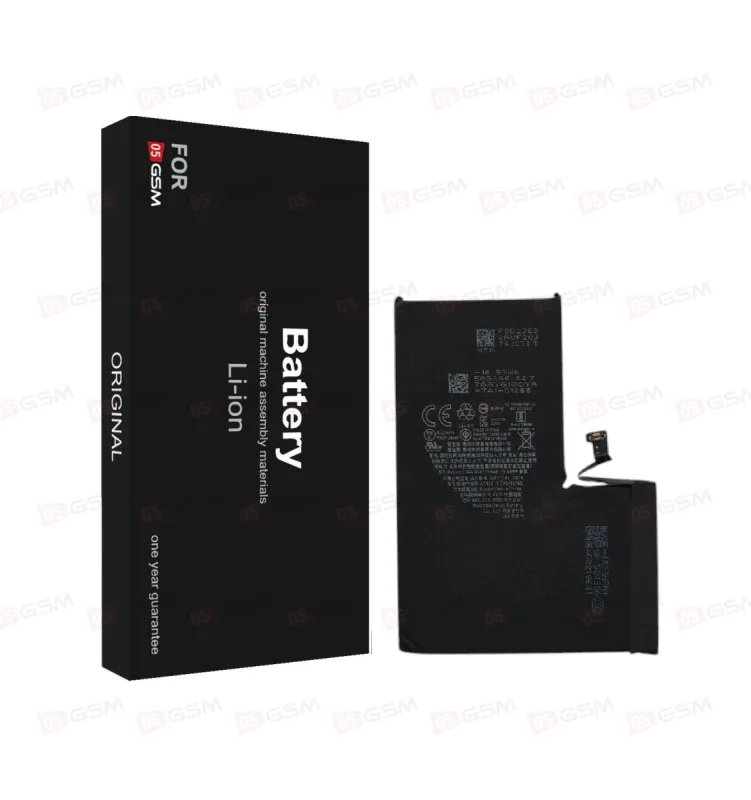 Аккумулятор без ошибки iPhone 14 Pro Max (05GSM 100%-2; 4323 мАч; гарантия 1 год) фото в интернет-магазине 05gsm.ru