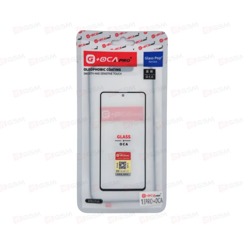Стекло G+OCA iPhone 13/13 Pro + OCA пленка фото в интернет-магазине 05gsm.ru