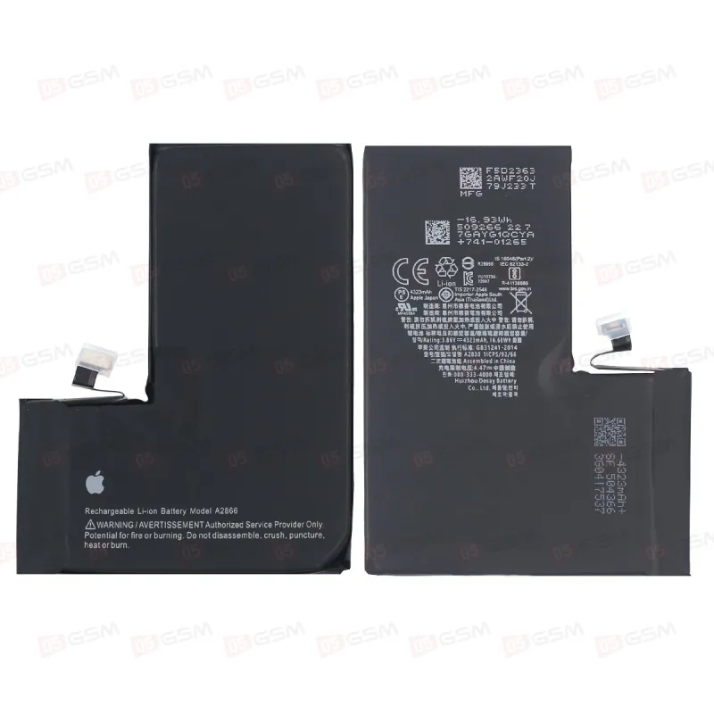 Аккумулятор iPhone 14 Pro (05GSM; 3200 мАч; гарантия 1 год) фото в интернет-магазине 05gsm.ru