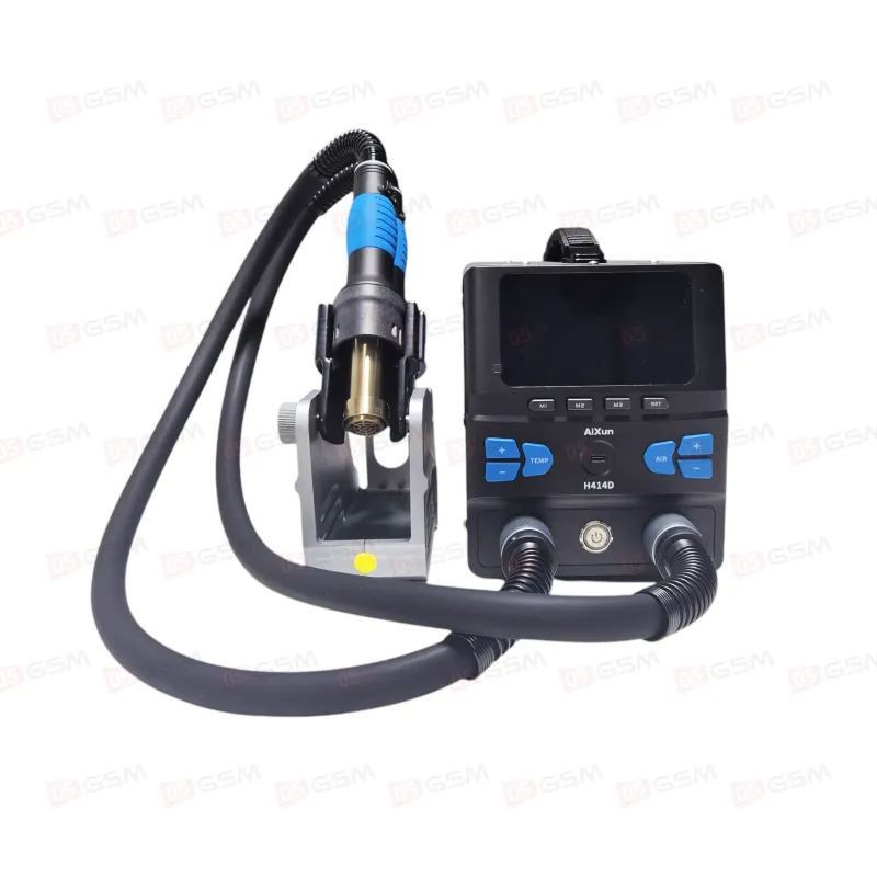 Термовоздушный фен с двумя ручками Aixun H414D (Паяльная станция) фото в интернет-магазине 05gsm.ru