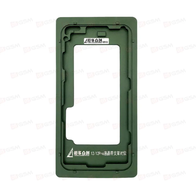 Форма XHZC для дисплея iPhone 12/12 Pro (С рамкой; зеленая) фото в интернет-магазине 05gsm.ru