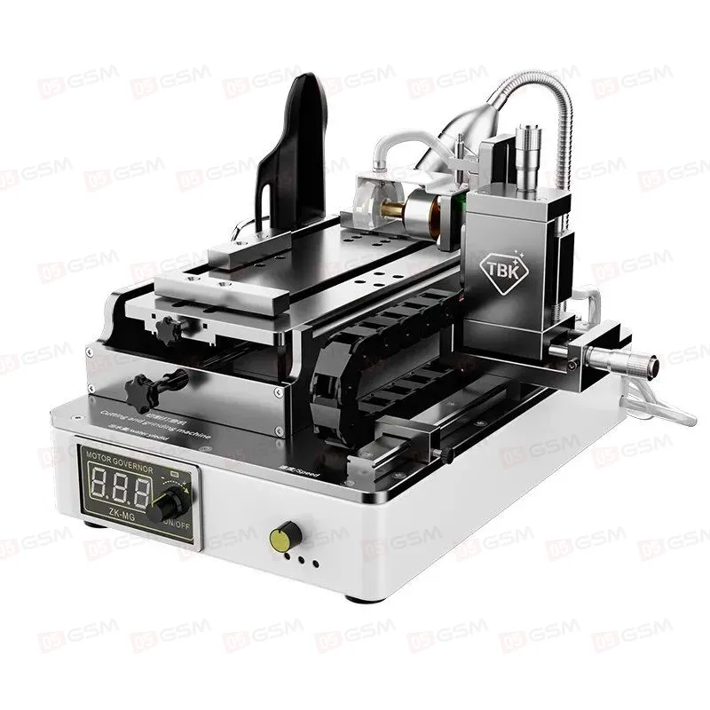 Аппарат для срезания стекла с Edge-дисплеев и стачивания микросхем TBK 918 фото в интернет-магазине 05gsm.ru