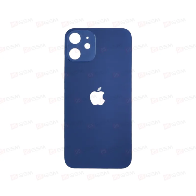Крышка iPhone 12 Mini с узким вырезом (Blue/Синий; оригинал; монолит) фото в интернет-магазине 05gsm.ru