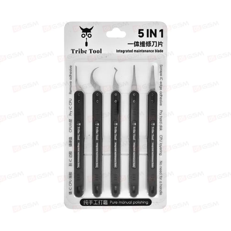 Набор ножей для BGA Tribe Tool (5 штук) фото в интернет-магазине 05gsm.ru