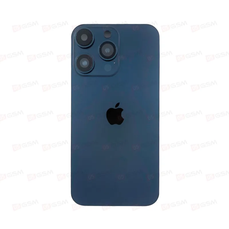 Корпус iPhone XR имитация 15 Pro Blue Titanium ORG  фото в интернет-магазине 05gsm.ru