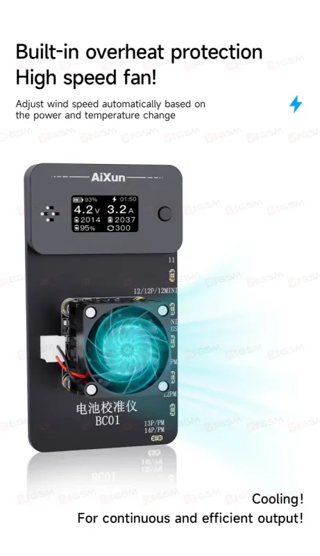 Калибратор аккумулятора Aixun BC01 фото в интернет-магазине 05gsm.ru