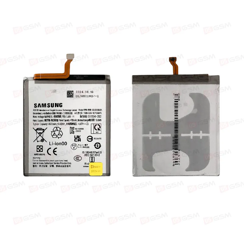 Аккумулятор Samsung Galaxy S24 Plus [S926] (05GSM; 5000 мАч; гарантия 1 год) фото в интернет-магазине 05gsm.ru