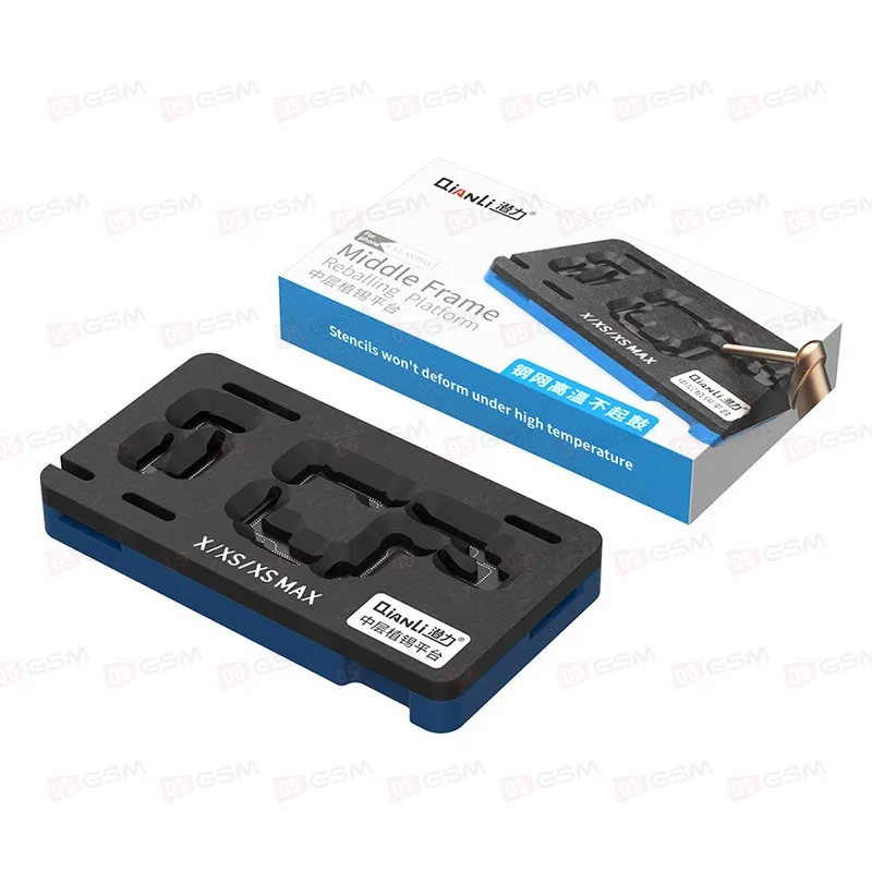 Монтажная платформа Qianli для iPhone X/XS/XS Max (Middle Frame) фото в интернет-магазине 05gsm.ru