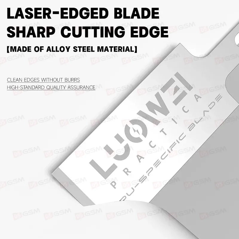 Лезвие на скальпель Luowei LW-326 (12 мм; 10 штук) фото в интернет-магазине 05gsm.ru