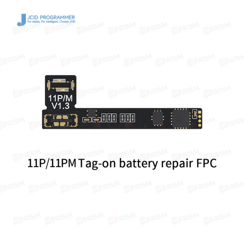 Шлейф для ремонта аккумулятора на iPhone 11 Pro/11 Pro Max (JCID-11P/11PM Battery Repair Tag-On) фото в интернет-магазине 05gsm.ru