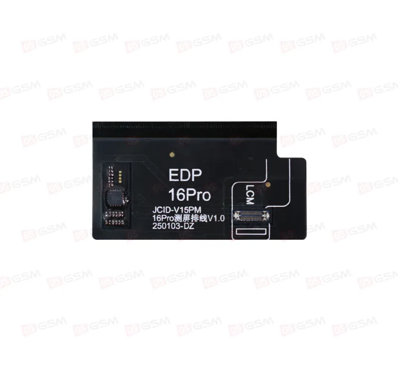 Шлейф для теста LCD для JCID V15PM iPhone 16 Pro [EDP-16Pro] фото в интернет-магазине 05gsm.ru
