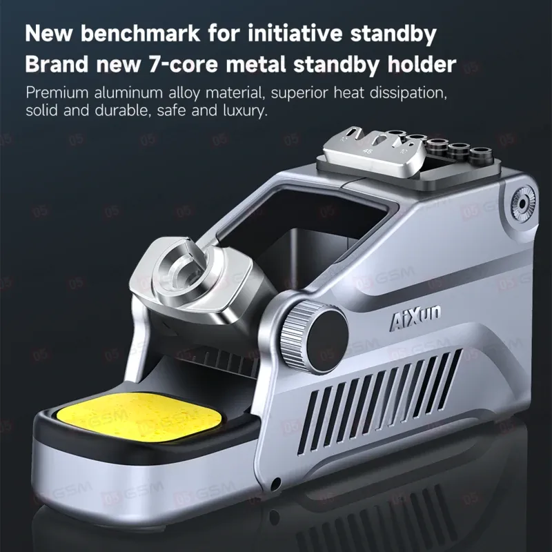 Паяльная станция Aixun T400 (Ручка 225 и 3 жала: C030/C080/C150) фото в интернет-магазине 05gsm.ru