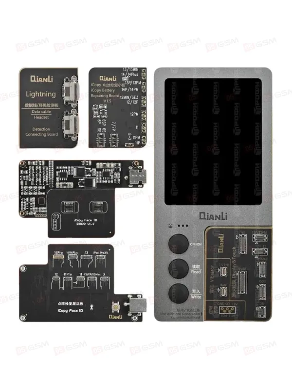 Программатор Qianli iCopy Plus 2.2+ (С платой Face ID; 4 в 1) фото в интернет-магазине 05gsm.ru