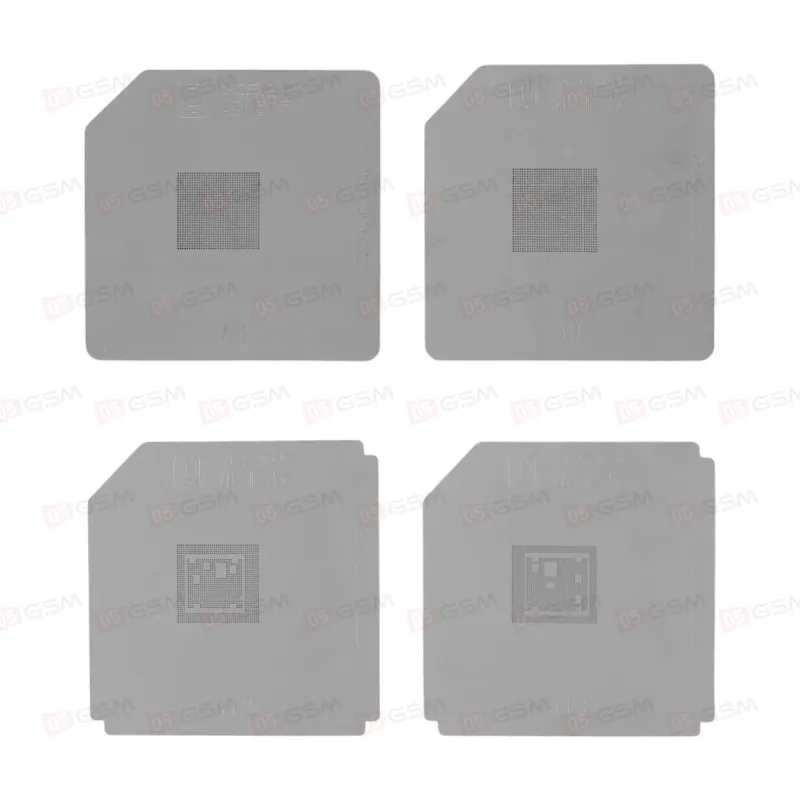 Трафареты для BGA микросхем с держателями YCS (iPhone CPU A8-A17) фото в интернет-магазине 05gsm.ru