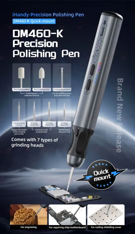 Шлифовальная машинка Qianli iHandy DM460K (Портативная; миниатюрная) фото в интернет-магазине 05gsm.ru