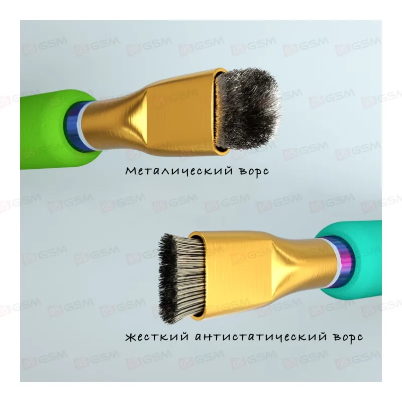Набор щеток Mijing SS2 IC Pad (2 штуки) фото в интернет-магазине 05gsm.ru