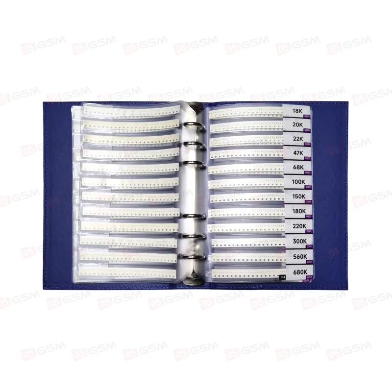 Набор резисторов в альбоме LB Tool (Для ремонта телефонов) фото в интернет-магазине 05gsm.ru