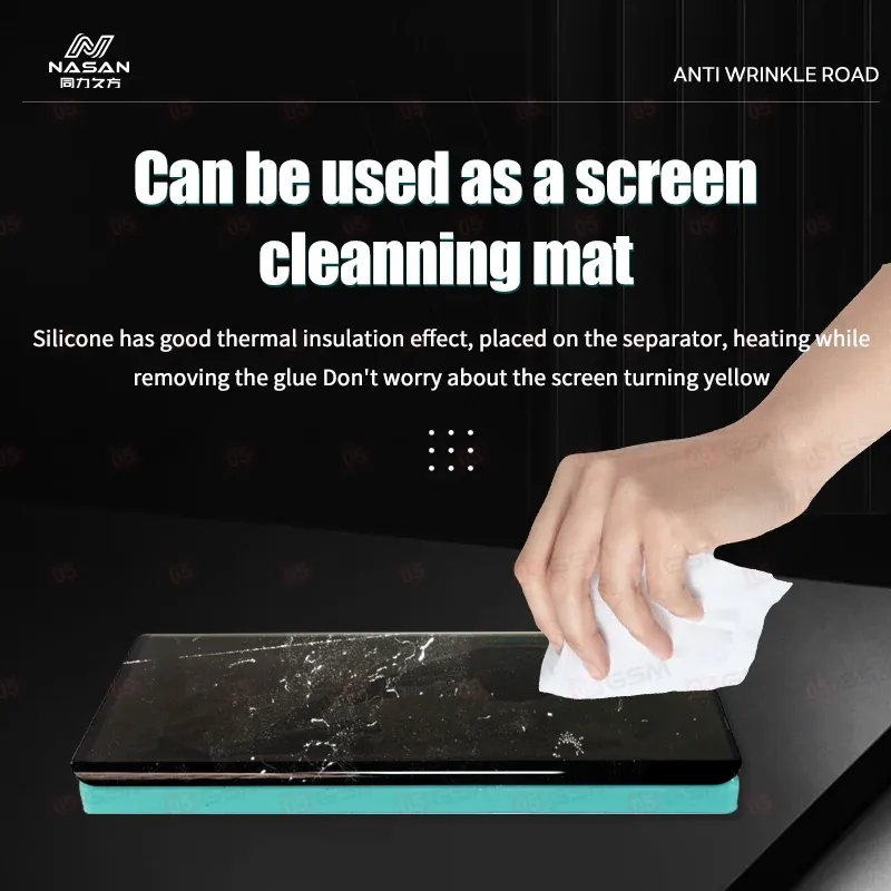 Набор ковриков для ламинатора Nasan NA-M8 (Бирюзовые; 11 штук) фото в интернет-магазине 05gsm.ru