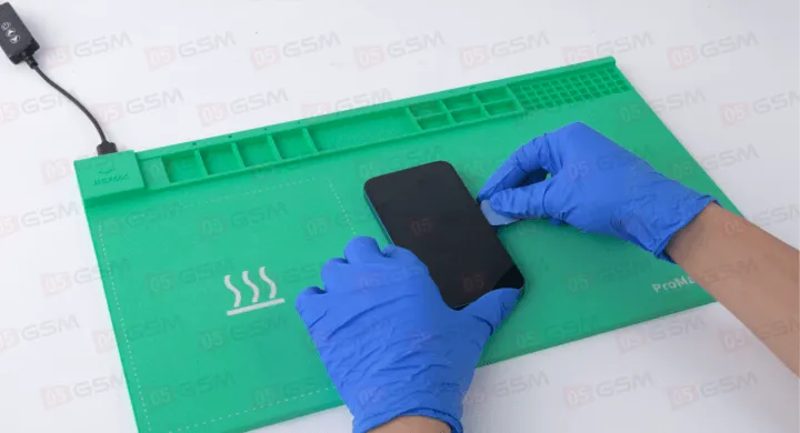 Монтажный коврик с подогревом Refox ProMat RS30 (Синий) фото в интернет-магазине 05gsm.ru