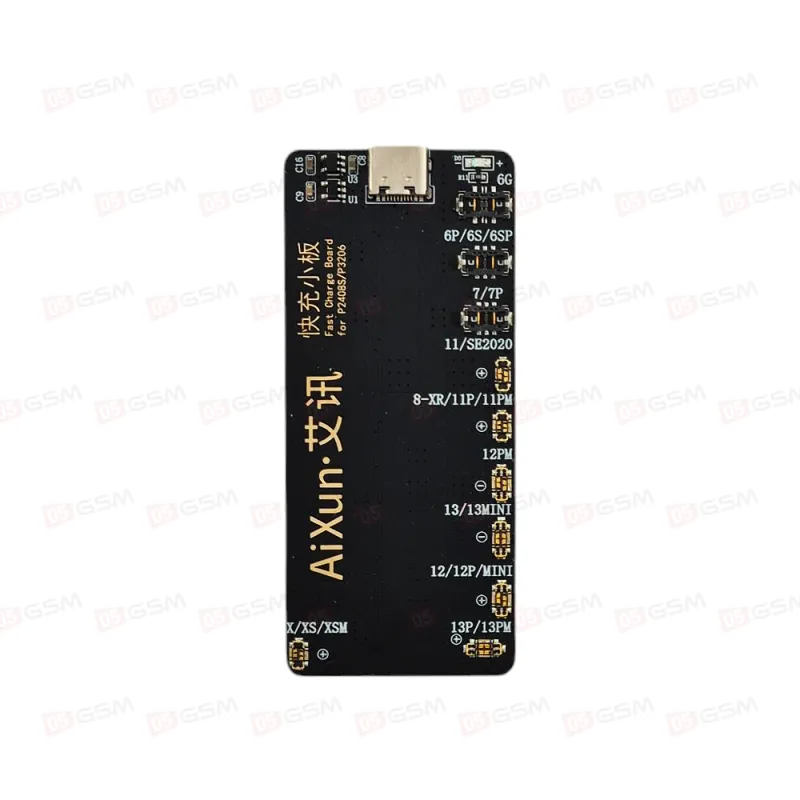 Плата для теста АКБ Aixun Battery Fast Charging Board 6-13 (С быстрой зарядкой; для P2408S/P3208) фото в интернет-магазине 05gsm.ru
