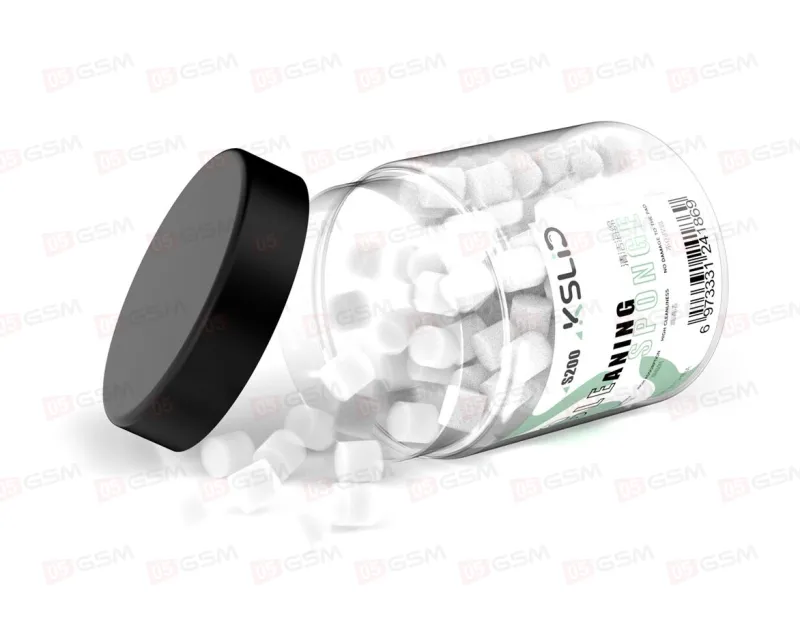 Спонжики для чистки платы KSLID S200 (Мини-губки; цилиндрические; баночка; 200 штук) фото в интернет-магазине 05gsm.ru