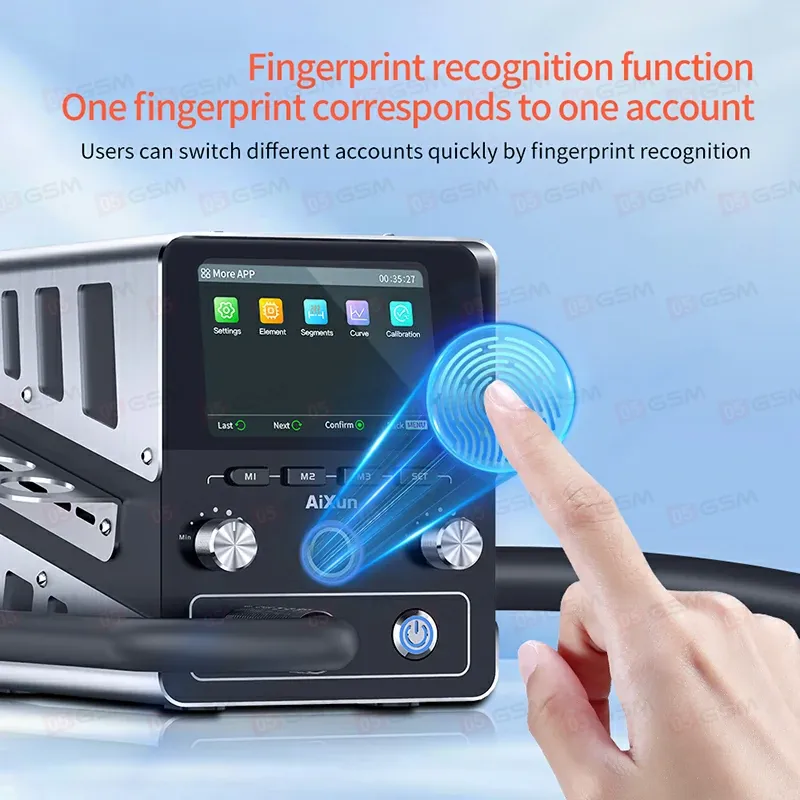 Термовоздушный фен Aixun H314 (Паяльная станция) фото в интернет-магазине 05gsm.ru