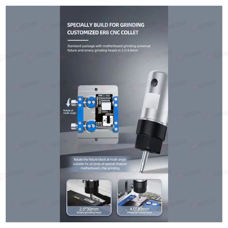 Шлифовальный станок для стачивания микросхем Aixun Grinder (2 Gen) фото в интернет-магазине 05gsm.ru