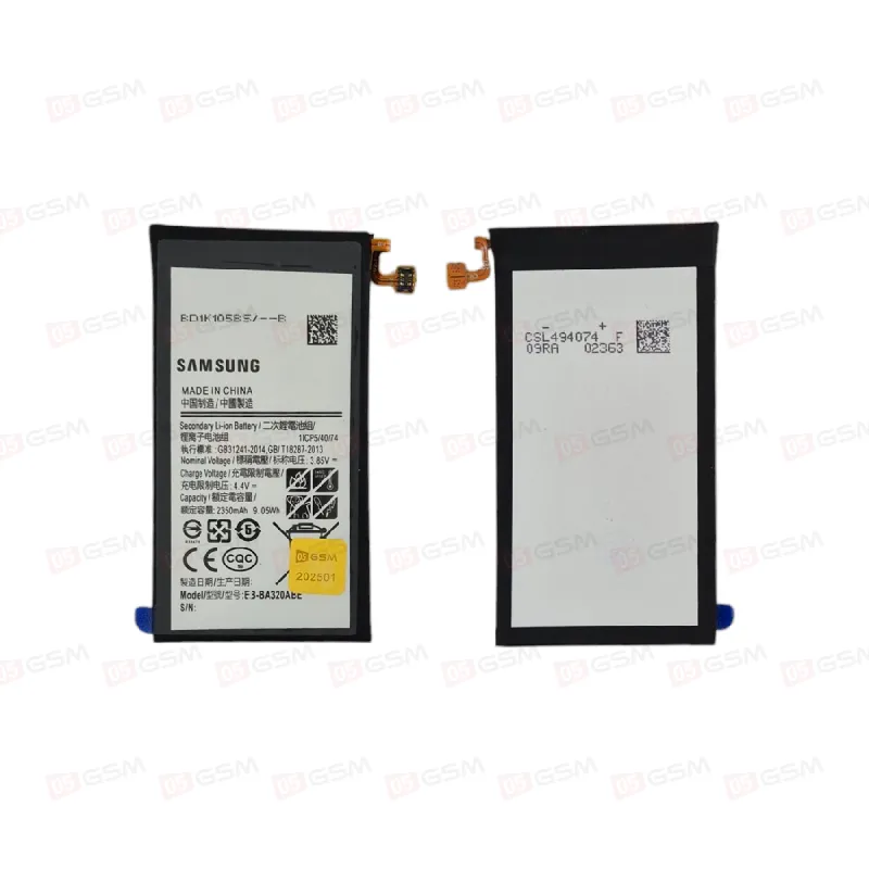 Аккумулятор Samsung A320 (05GSM; 2350 мАч; гарантия 1 год) фото в интернет-магазине 05gsm.ru