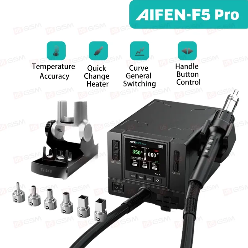 Термовоздушный фен Aifen F5 Pro (Паяльная станция) фото в интернет-магазине 05gsm.ru