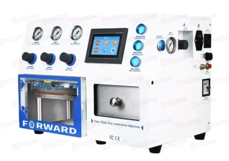 Комплект для переклейки дисплеев Forward RMB 3+ (Ламинатор с барокамерой, помпой и компрессором) фото в интернет-магазине 05gsm.ru