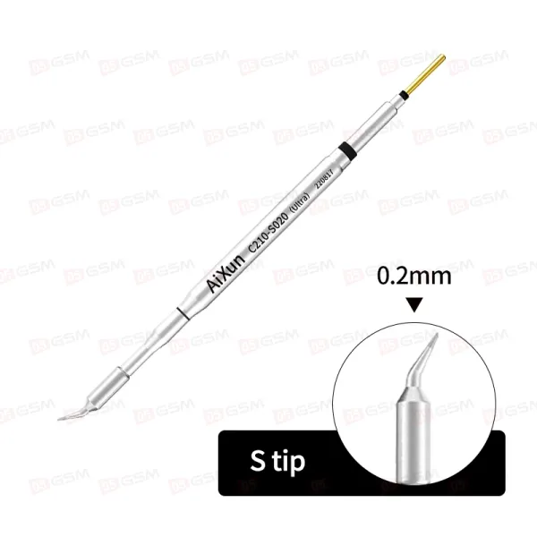 Жало Aixun C210 - S020 кривой (Ultra) фото в интернет-магазине 05gsm.ru