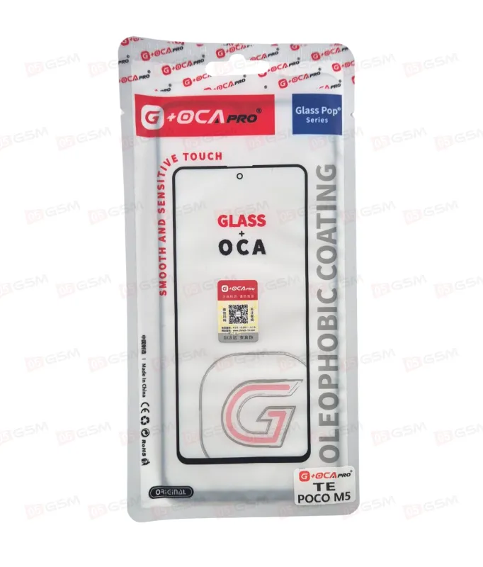 Стекло + OCA (G+OCA) POCO M5 фото в интернет-магазине 05gsm.ru