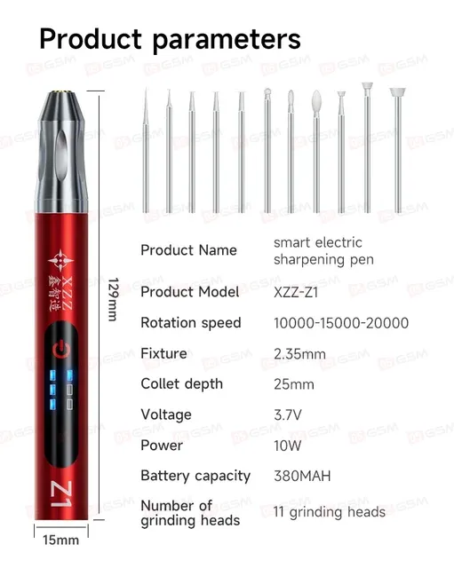Шлифовальная машинка XZZ-Z1 (Портативная; миниатюрная) фото в интернет-магазине 05gsm.ru
